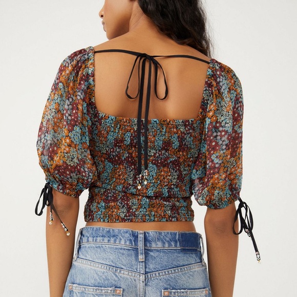 NWT Free people floral top. Size S - Picture 12 of 12